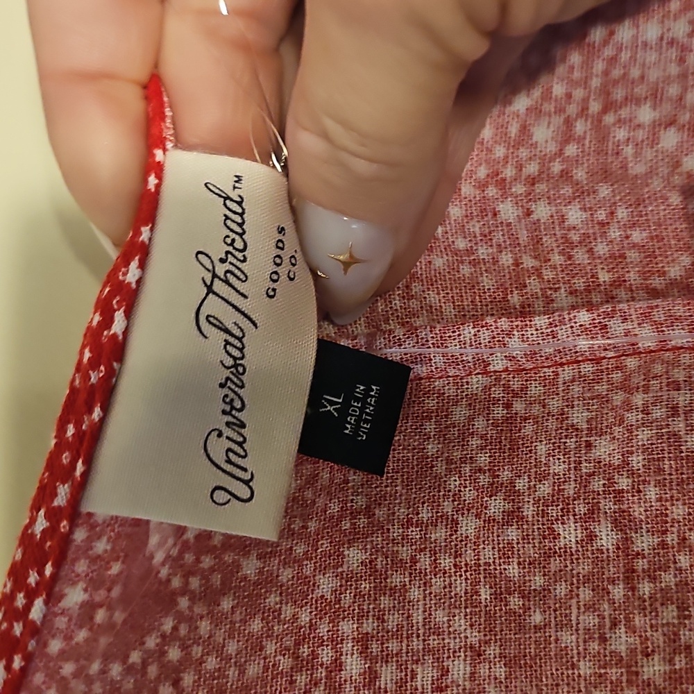 Universal Thread Red Star Dress - Picture 2 of 5